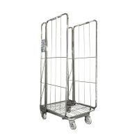 Rollbehälter, 2-seitig, gebraucht, nestbar, 815x645x1730mm
