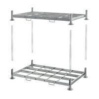 Rungenpalette, TÜV-zertifiziert, galvanisch verzinkt, 2025x1180x310mm