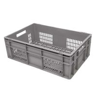 Euronorm Stapelbehälter, 40 Liter Kapazität, durchbrochen, 600x400x200mm