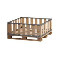 Palettenbox, MP BOX, zerlegbar, 1200x800x350mm