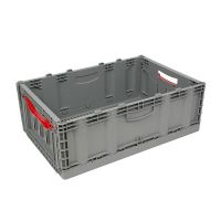 Kunststoffbehälter, 40 l, faltbar, geschlossen, 600x400x221mm