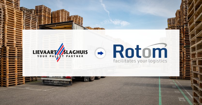 Lievaart-Slaghuis Pallet Group wird zu Rotom