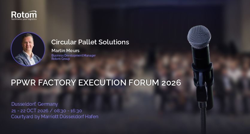 Rotom auf dem PPWR Factory Execution Forum 2026 in Düsseldorf