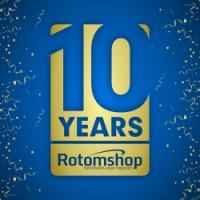 10 Jahre Rotomshop - der Onlineshop der Rotom-Gruppe feiert sein 10-jähriges Bestehen