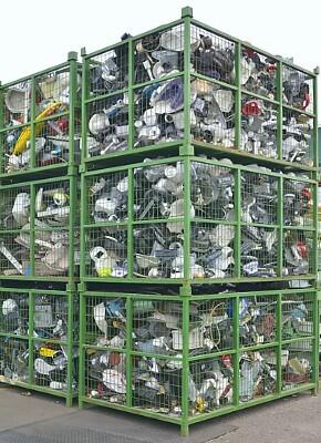 Geeignete Logistikverpackungen für das Elektro-Recycling-Verfahren verwenden