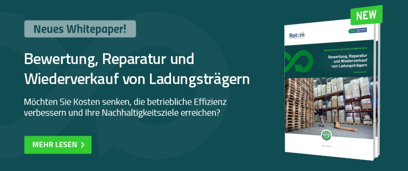 Bewertung, Reparatur und Wiederverkauf von Ladungsträgern