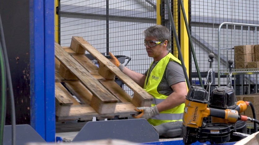 Zirkuläres Palettenmanagement